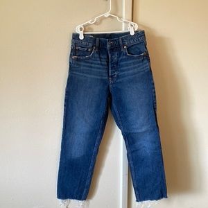 Gap cheeky straight jean in dark wash
